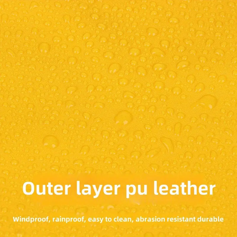 New Pet Raincoat with Hat Big Dog Poncho Waterproof Reflective Dog Raincoat Pet Clothes in Stock