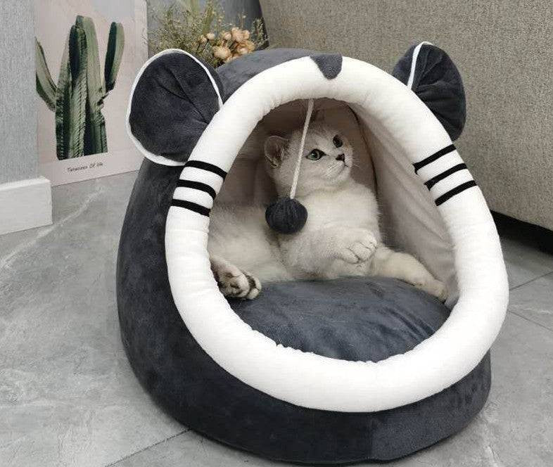 Cozycat Winter Hideaway: Warm And Stylish Cat Litter Kennel