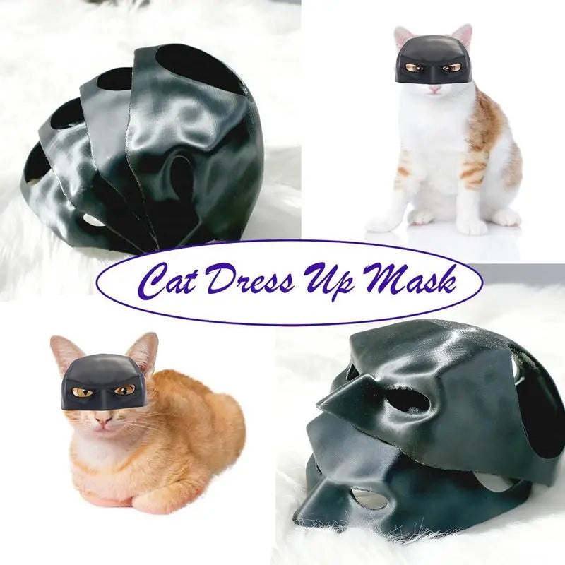 Bat Cat Mask Outfit, Black Cats Bat Cosplay Mask Costumes for Pet Parties Favour Birthday Holiday Everyday Fun Gifts Appeals