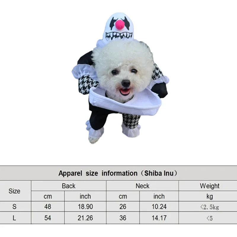 Dog and Cat Halloween Costume Set for Pets