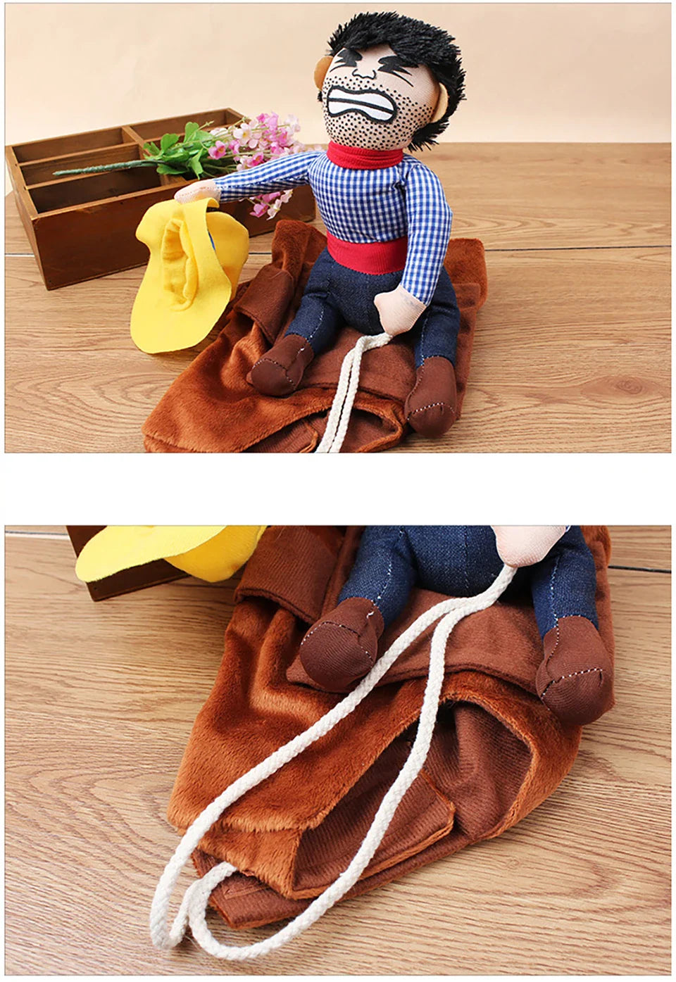 Cowboy Dog Costume for Halloween Fun