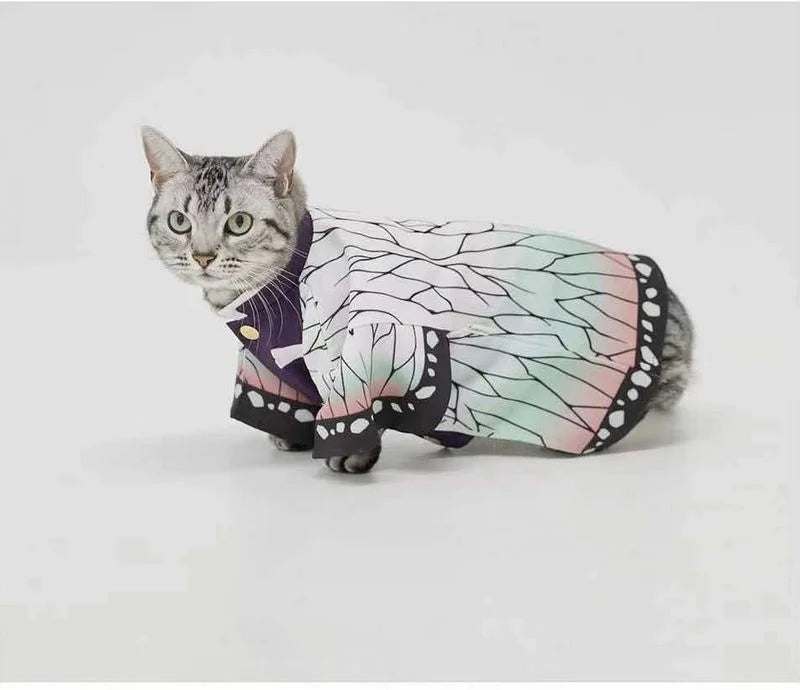Demon Slayer Dog Kimono Costume Set