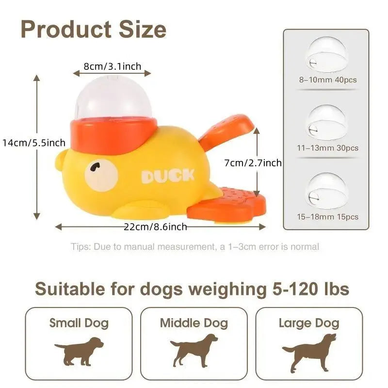 Pet Press Feeder Toy, 1 Box Interactive Food Dispenser Toy, Dog Training Feeder, Dog Treat Dispenser, Pet Interactive Toy