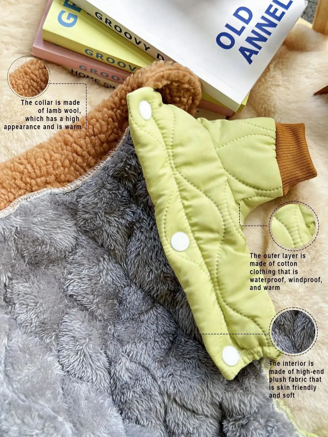 Cute Dog Pajamas with Plush Accessory