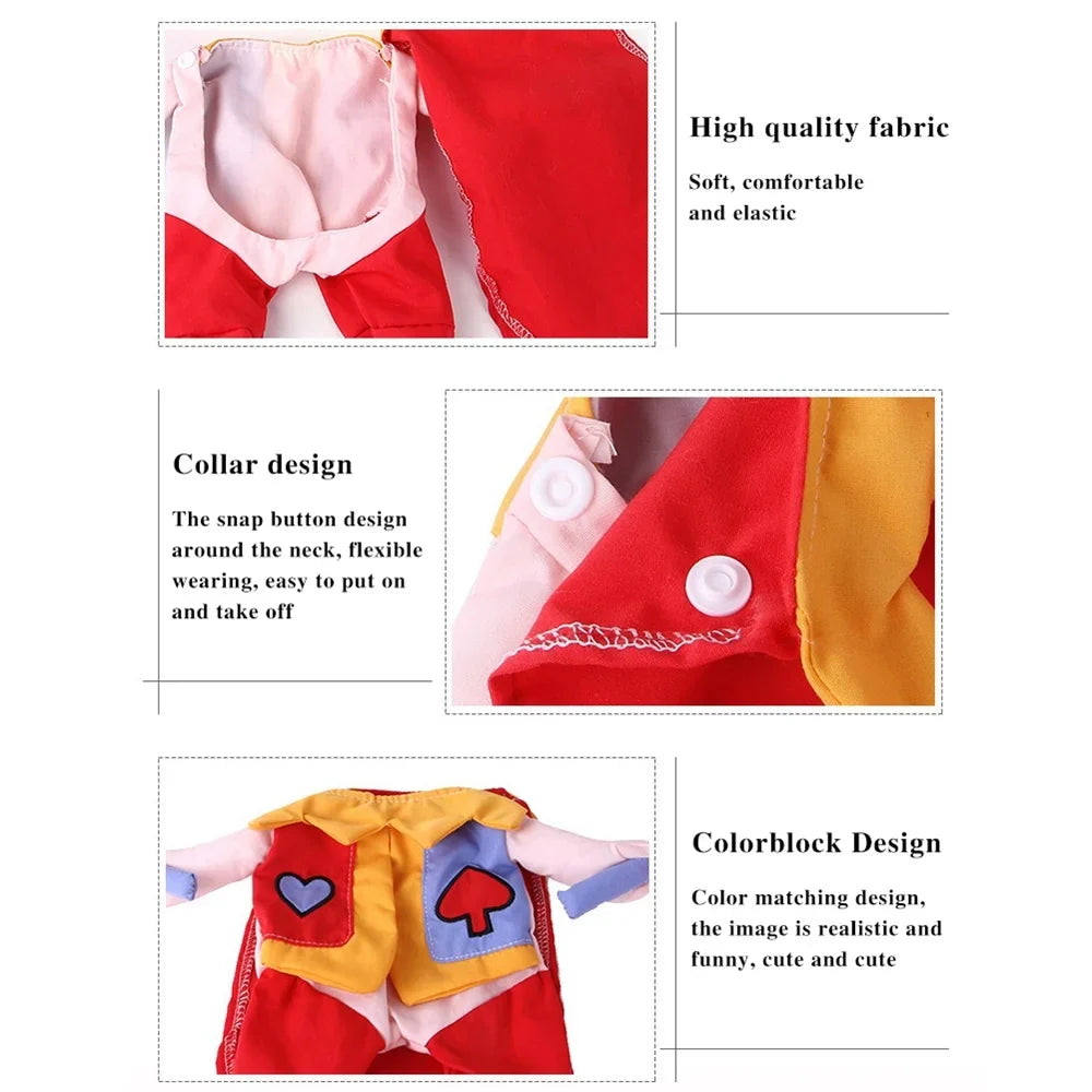 Dog and Cat Halloween Costume Set for Pets