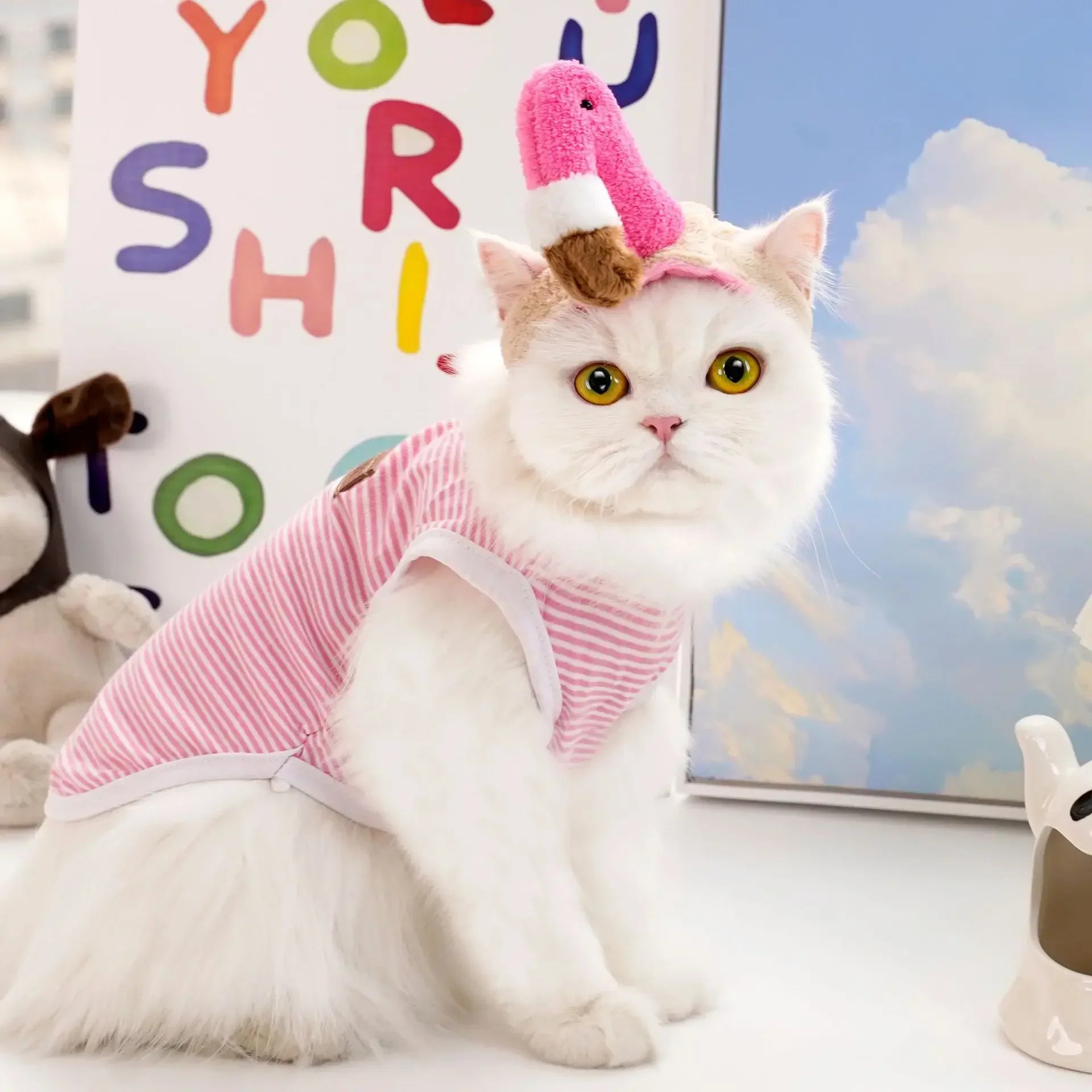 Funny Cat Hats for Costumes by Zoomies & Co