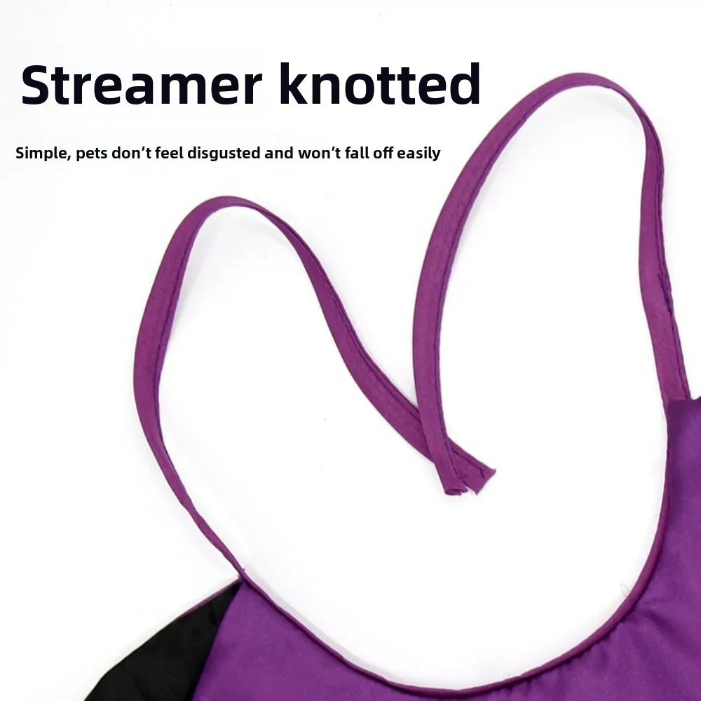 Halloween Cat Costume Bat Cloak