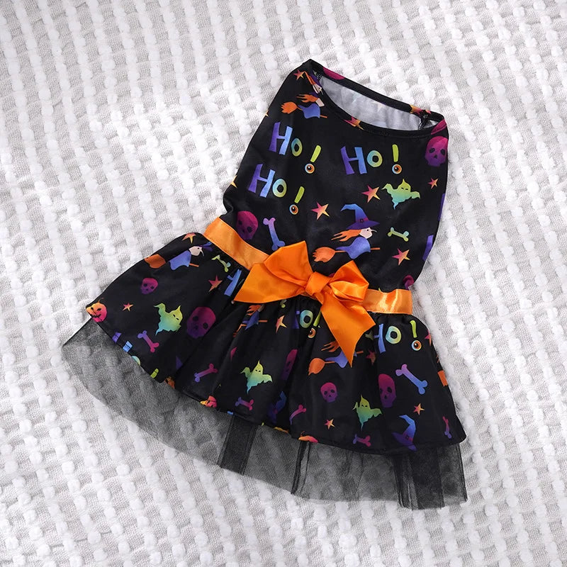 Halloween Pet Dress for Small Breeds