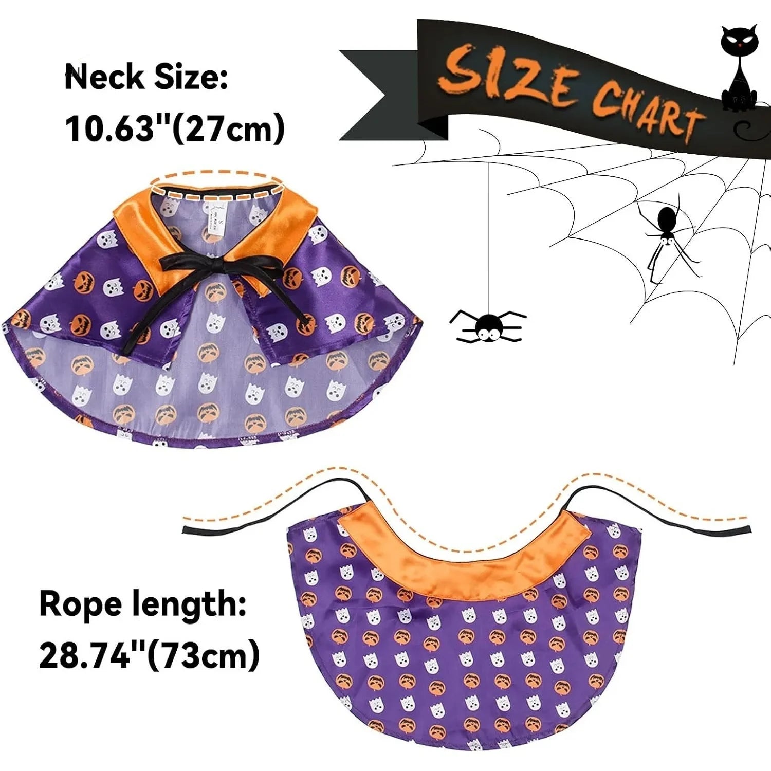 Halloween Pet Costume for Cats and Dogs