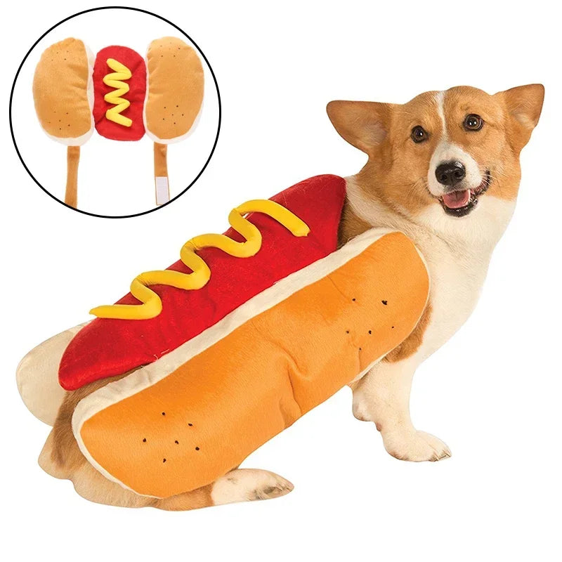 Hot Dog Pet Costume