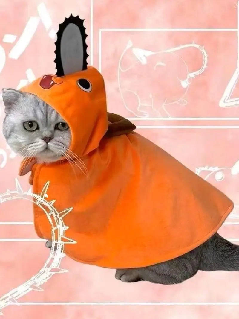 Chainsaw Man Pochita Pet Outfit for Dogs