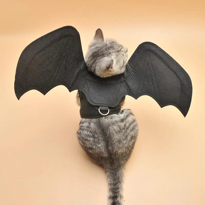 Unique Bat Wing Pet Costume for Dogs & Cats, Perfect Halloween Accessory, Transform Your Pets, Ideal for Dress-Up Performances