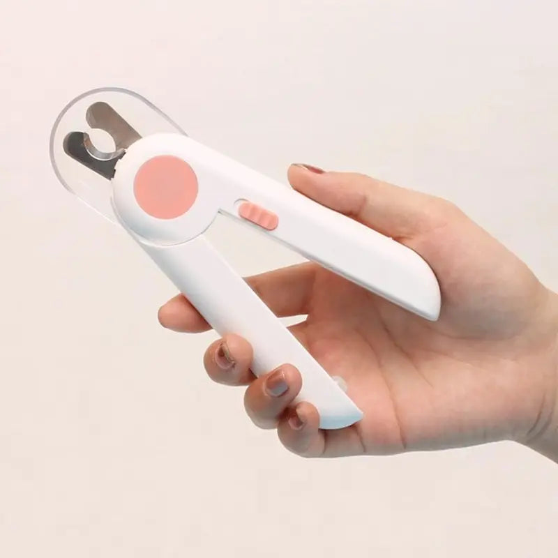 Pet Cats Dog Nail Clipper Cutter Stainless Steel Grooming Scissors Professional Clippers Claw Nail Scissors with LED Lights Pet