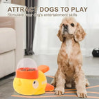 Pet Press Feeder Toy, 1 Box Interactive Food Dispenser Toy, Dog Training Feeder, Dog Treat Dispenser, Pet Interactive Toy, Dog & Cat Feeding Accessories