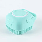 Pet Bath Brush Dog Massage Brush Bath Accessory Silicone Pet Bath Brush for Dogs And Cats