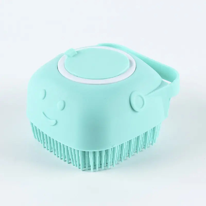 Pet Bath Brush Dog Massage Brush Bath Accessory Silicone Pet Bath Brush for Dogs And Cats