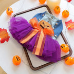 Cute Halloween Pumpkin Skirt for Pets