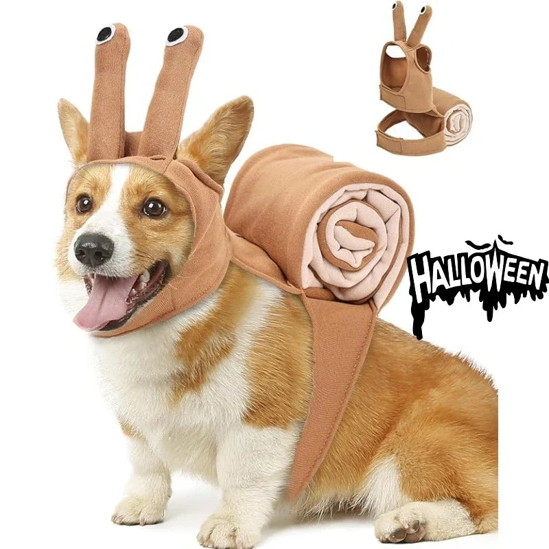 Halloween Snail Costume for Pets
