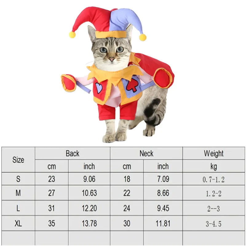 Dog and Cat Halloween Costume Set for Pets