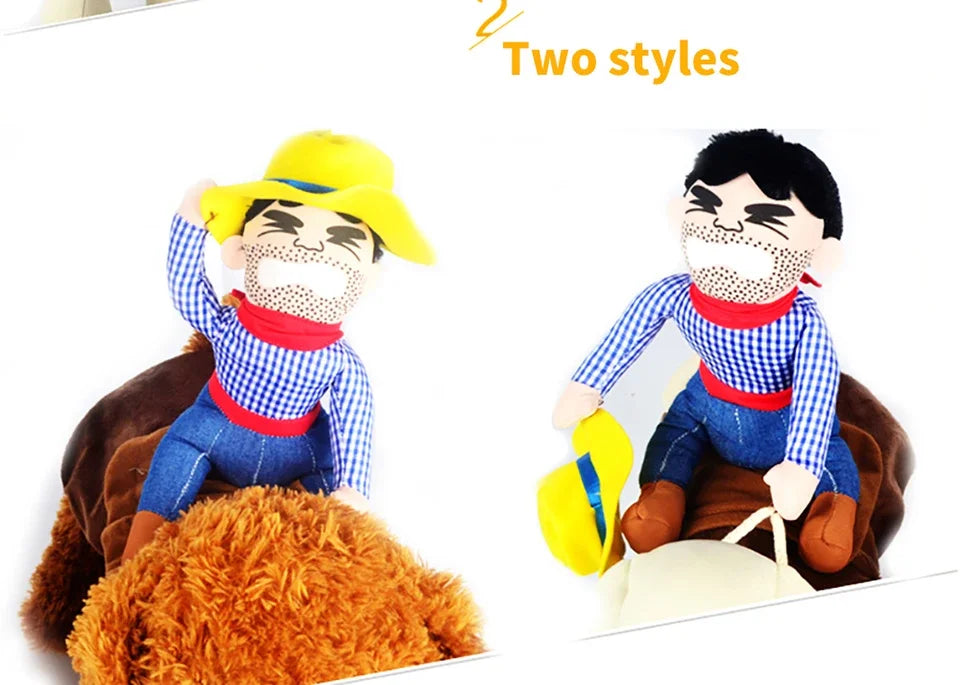 Cowboy Dog Costume for Halloween Fun