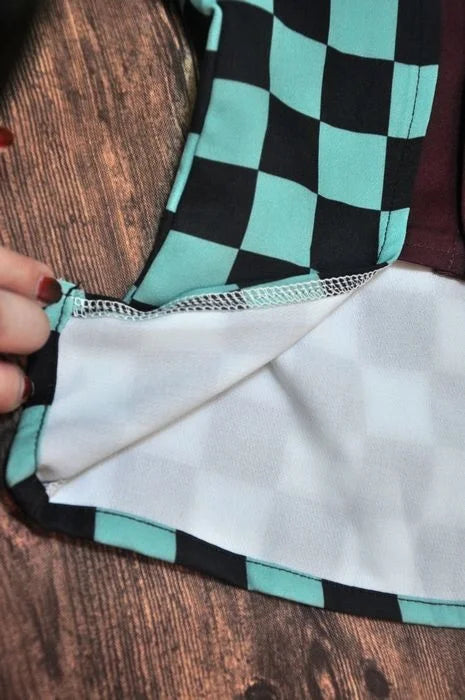 Demon Slayer Dog Kimono Costume Set