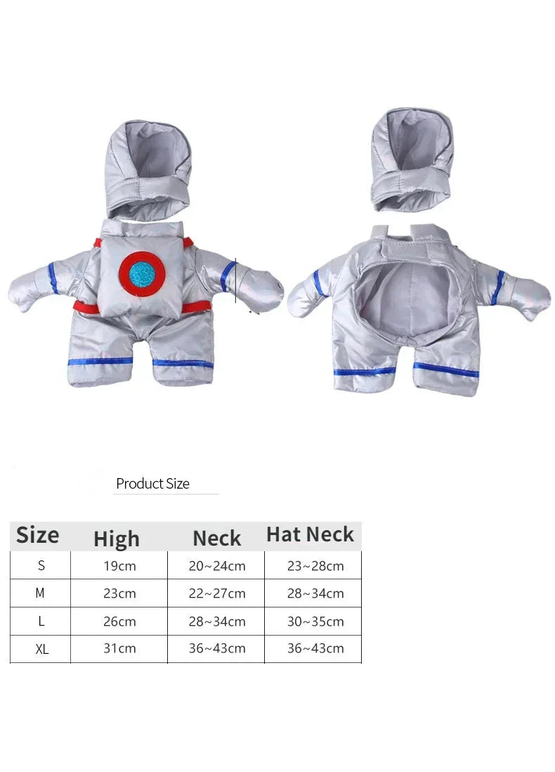 Astronaut Pet Costume for Cats