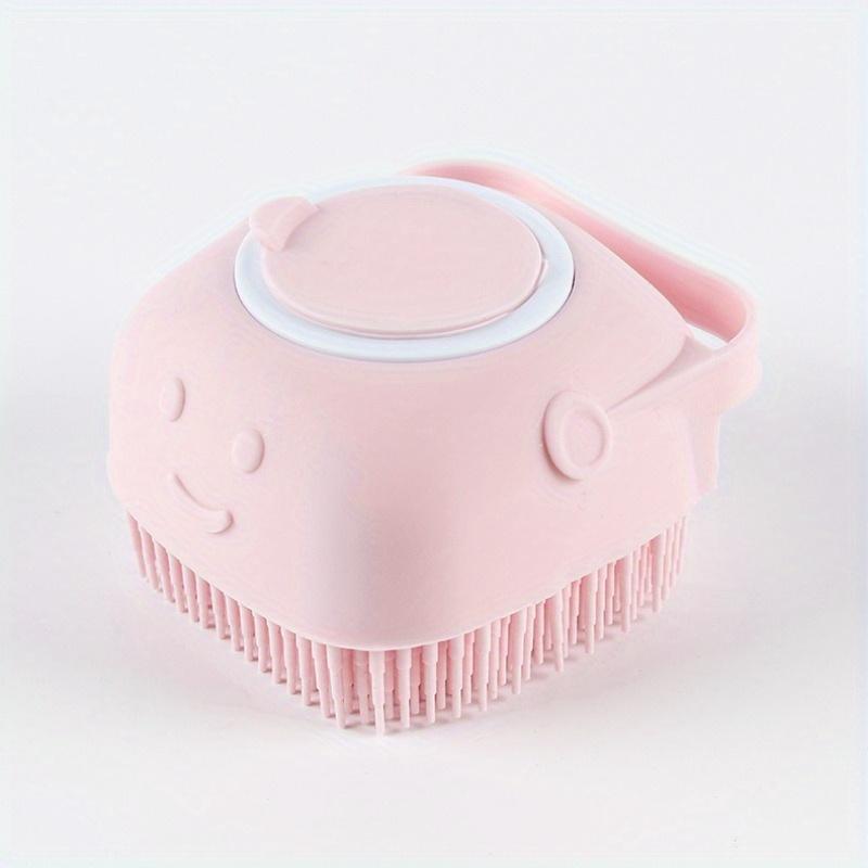 Pet Bath Brush Dog Massage Brush Bath Accessory Silicone Pet Bath Brush for Dogs And Cats