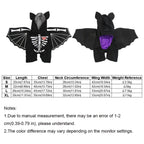 Black Bat Costume for Dogs