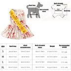Blood Splatter Dog Halloween Dress - Spooky Style