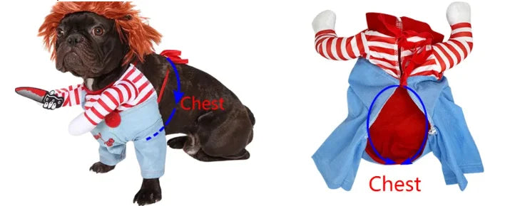 Chucky Halloween Costume for Pets