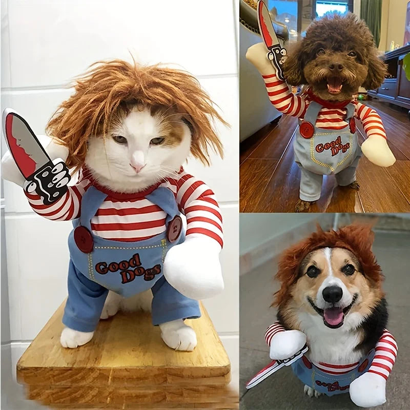Chucky Halloween Costume for Pets