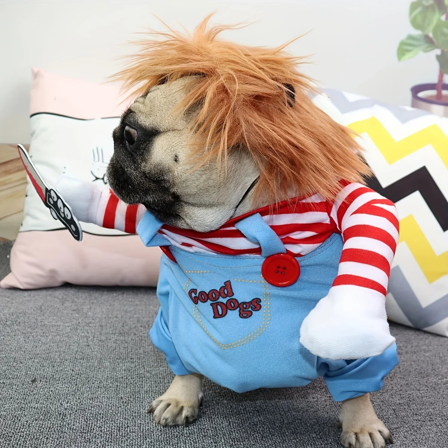 Chucky Halloween Costume for Pets