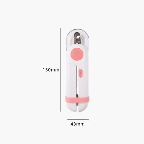 Pet Cats Dog Nail Clipper Cutter Stainless Steel Grooming Scissors Professional Clippers Claw Nail Scissors with LED Lights Pet