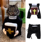 Cat Cosplay Costume Bible Cross for Pets