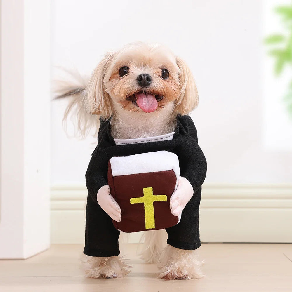 Cat Cosplay Costume Bible Cross for Pets