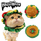 Cat Hamburger Costume Hat for Halloween