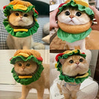 Cat Hamburger Costume Hat for Halloween