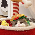 Cat Hamburger Costume Hat for Halloween