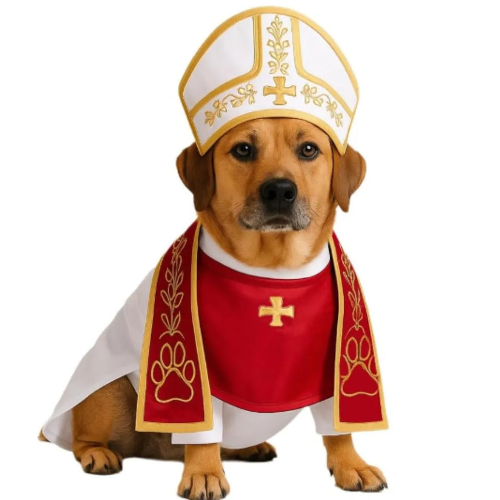 Halloween Pet Pope Costume for Cats