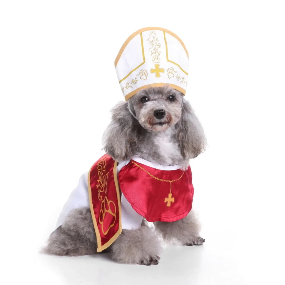 Halloween Pet Pope Costume for Cats