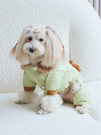 Cute Dog Pajamas with Plush Accessory