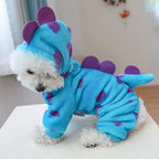 Halloween Dinosaur Dog Costume Hoodie for Pets