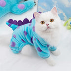 Halloween Dinosaur Dog Costume Hoodie for Pets