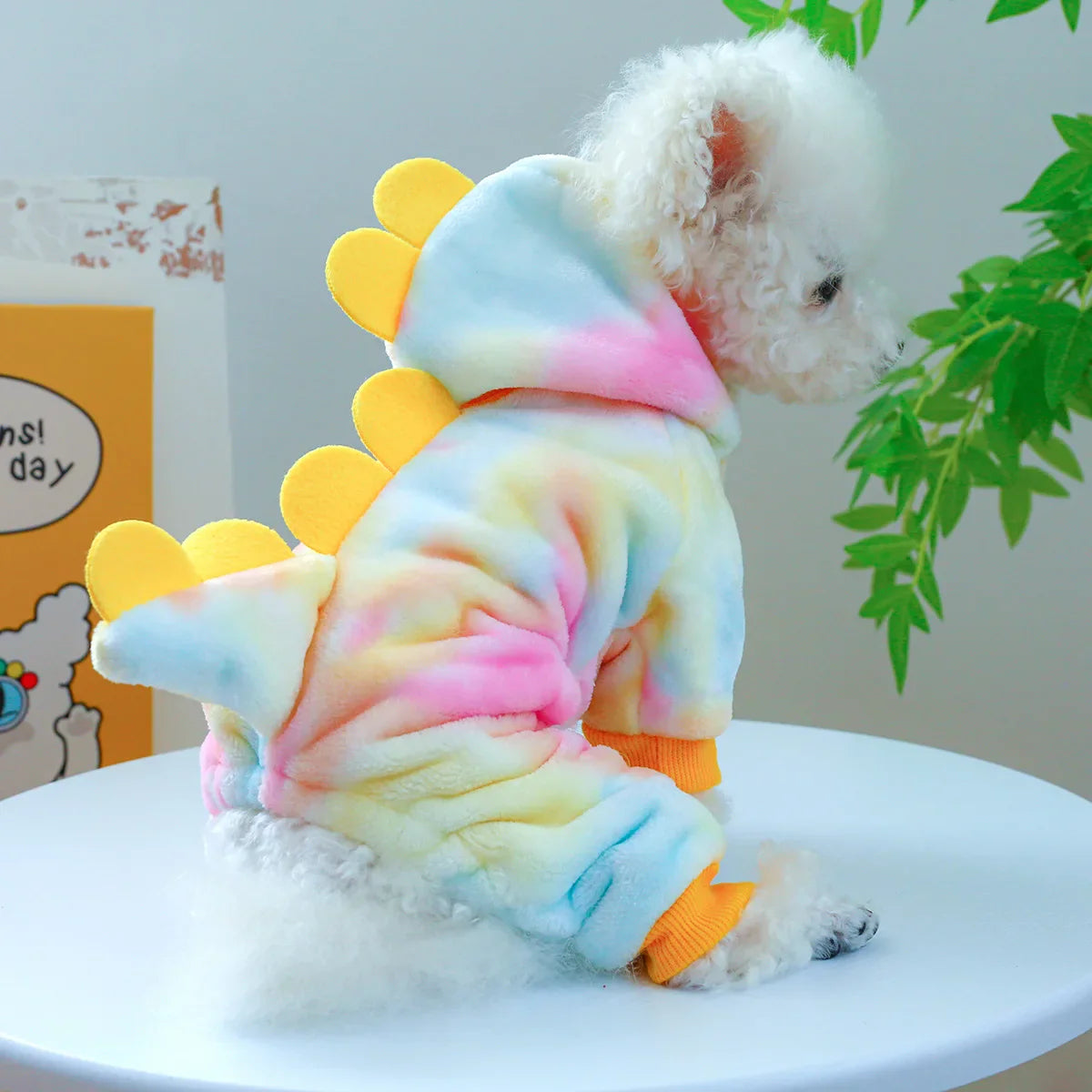 Halloween Dinosaur Dog Costume Hoodie for Pets