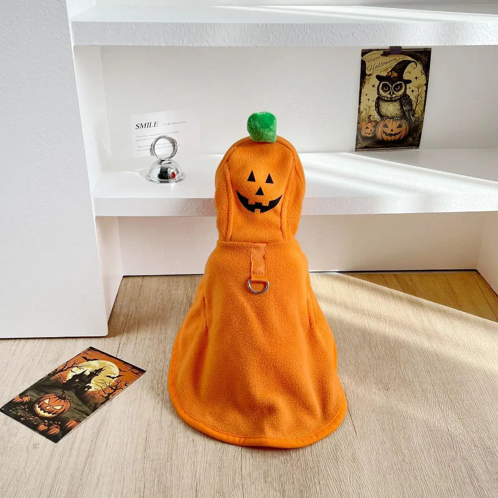 Dog Halloween Ghost Cape Costume Set