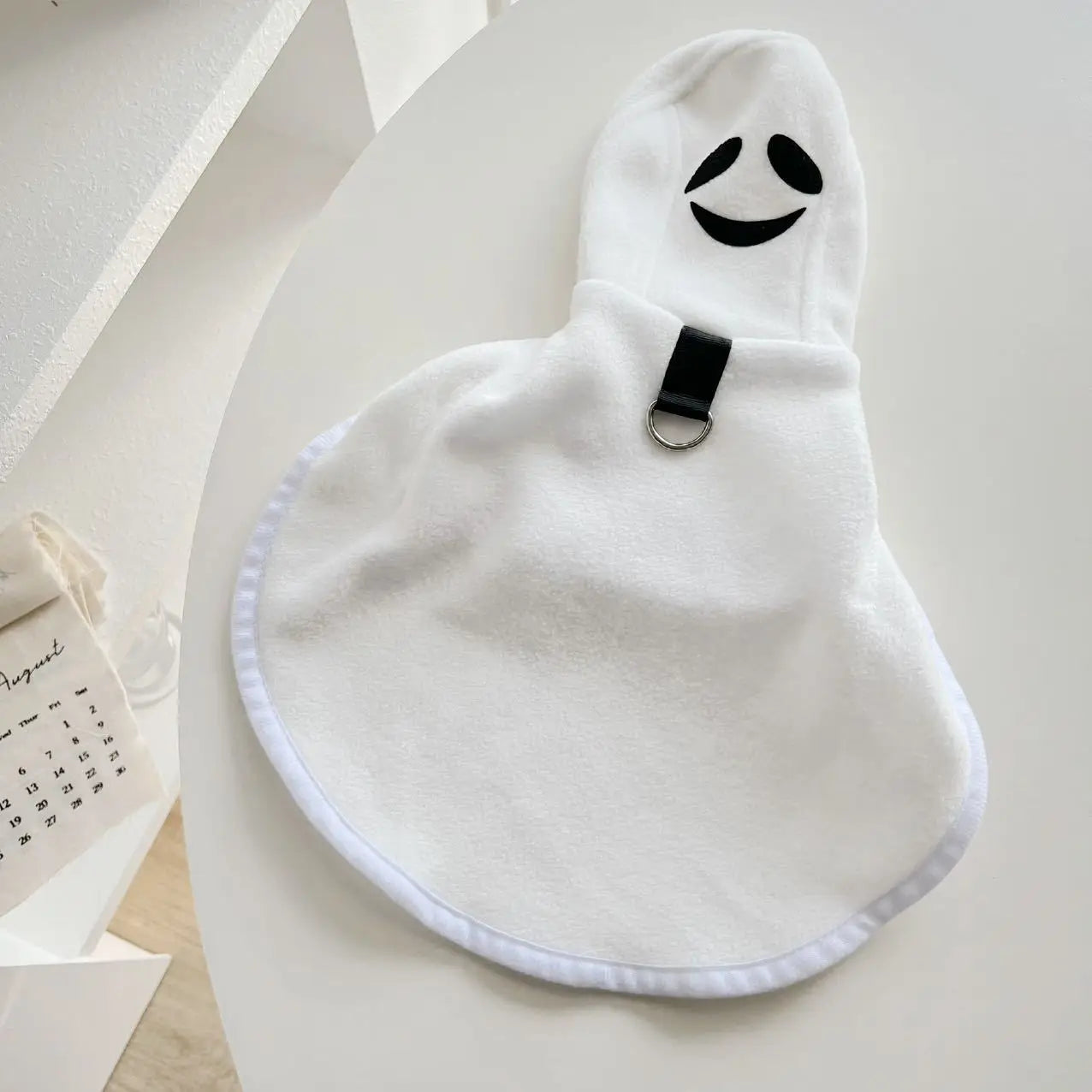 Dog Halloween Ghost Cape Costume Set