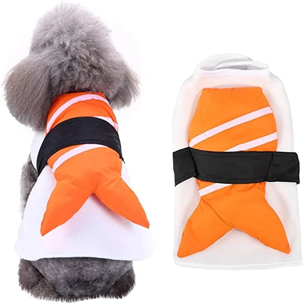 Dog Kimono Chef ,Pizze, Sushi Halloween Costume for Pets