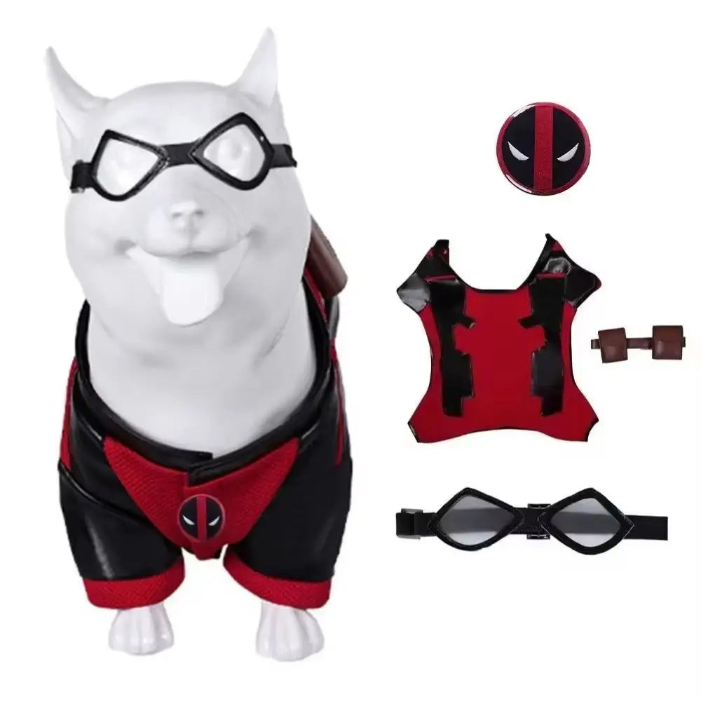 Dogpool and Wolverine Pet Costumes