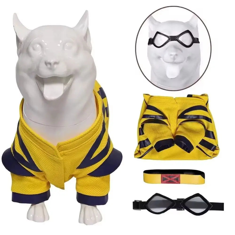 Dogpool and Wolverine Pet Costumes
