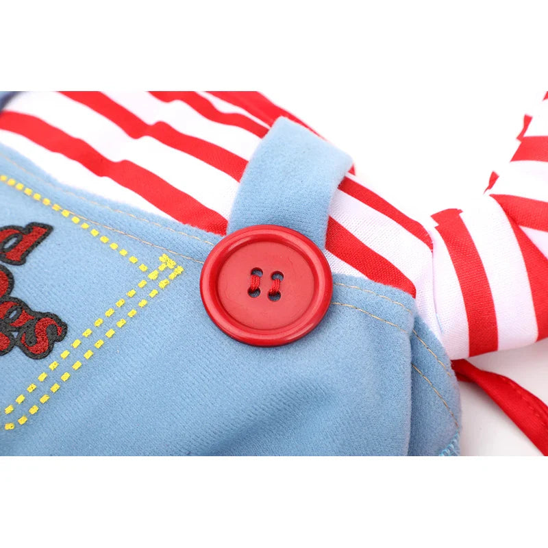 Chucky Halloween Costume for your Chubby Catto